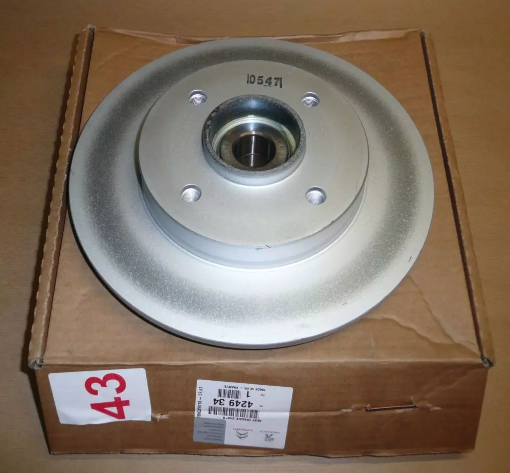 DISK ZADNJI P307