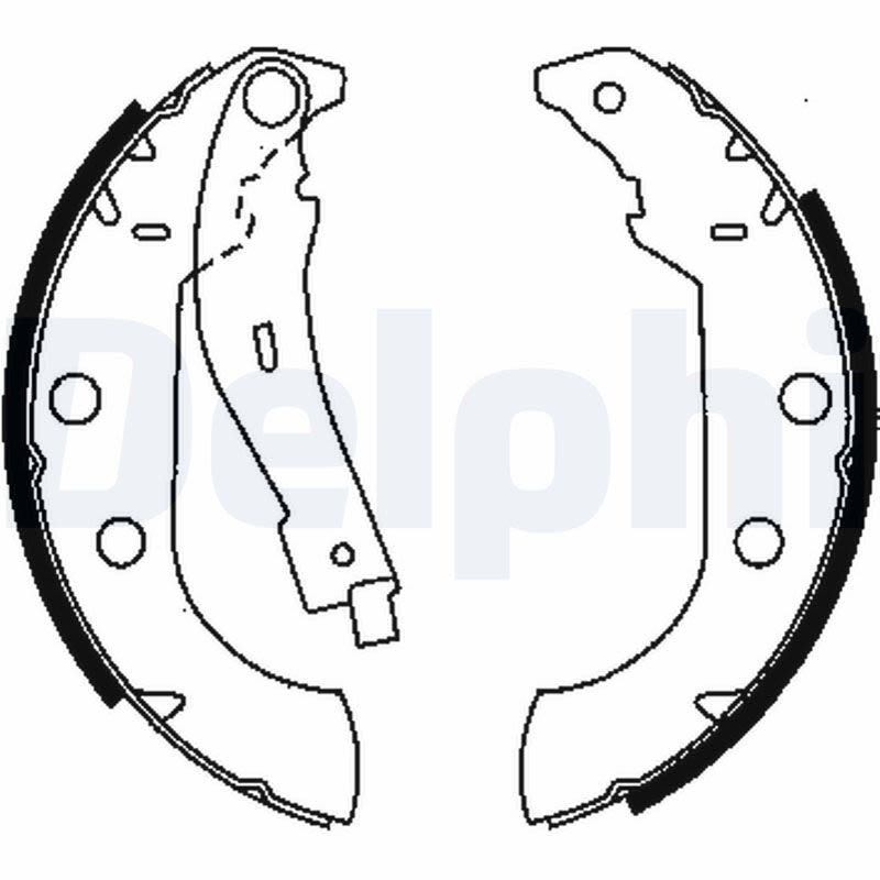 SET ZADNJIH KOČNICA P306ST/ZX