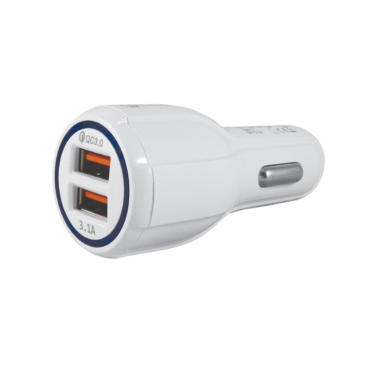 AUTO PUNJAČ QC3.0-2XUSB/3.1A